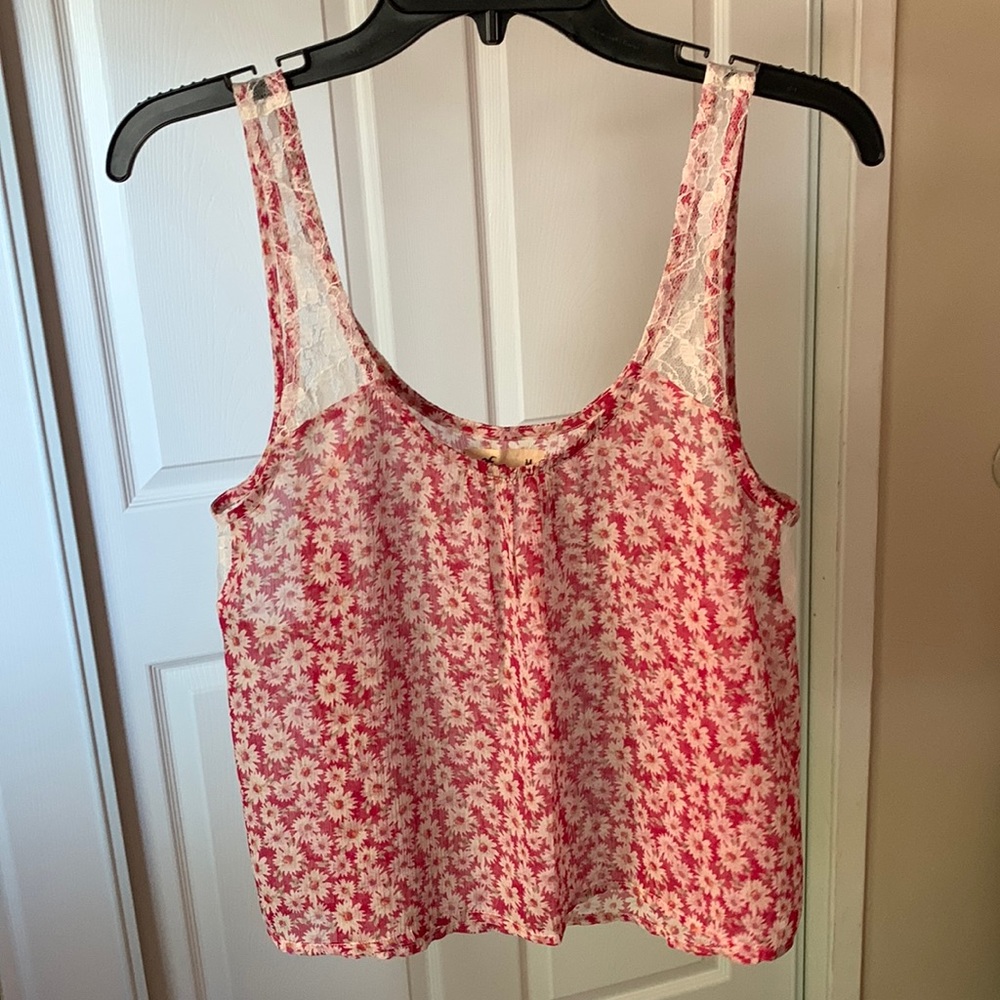 Daisy crop top